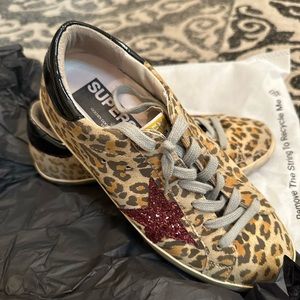 GG Leopard Superstar sneakers size 37